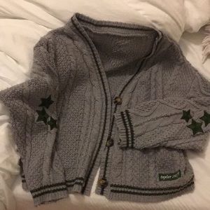 Taylor Swift Gray and green limited edition folklore cardigan
